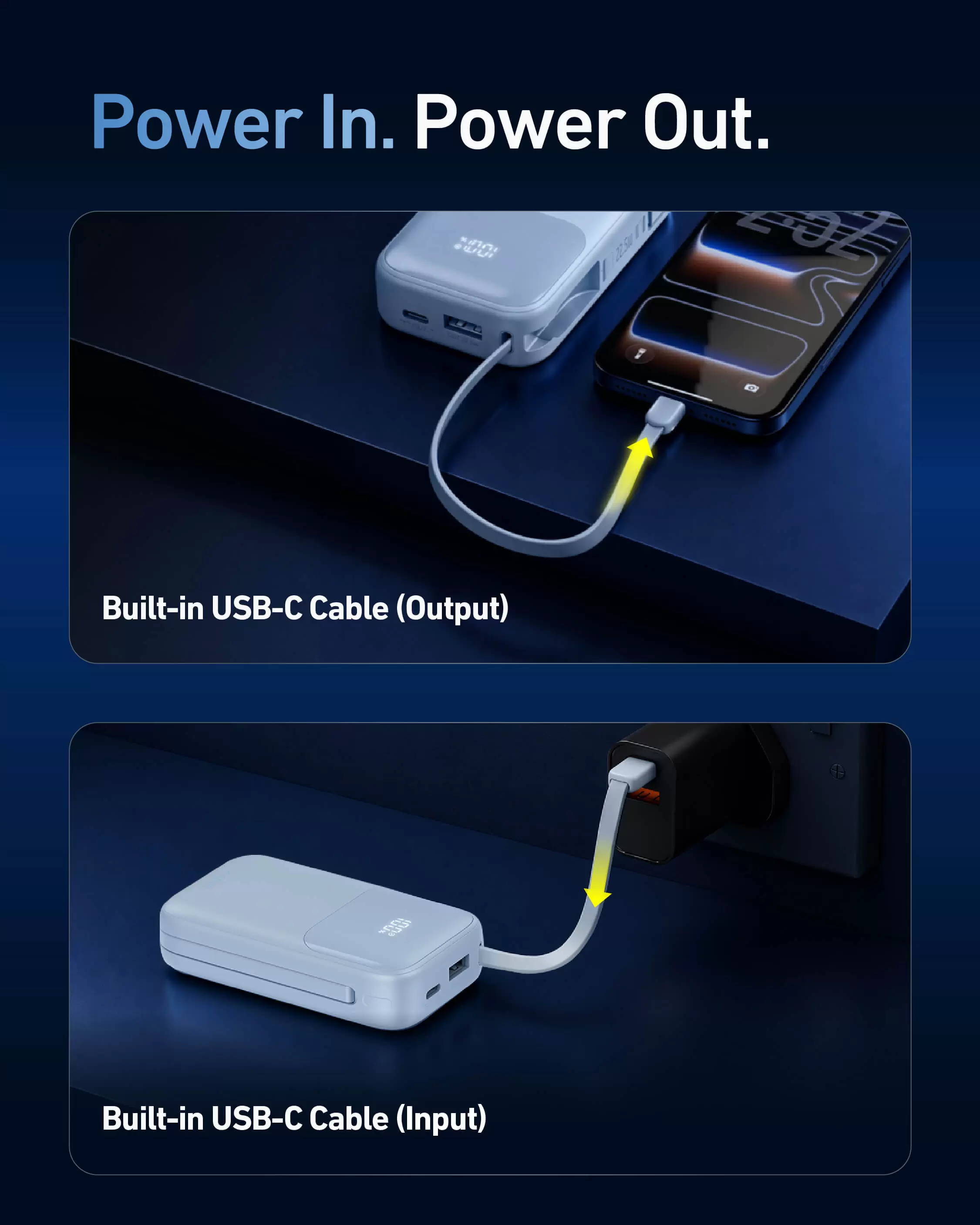 Atom Duo 22.5W 10000mAh パワーバンク