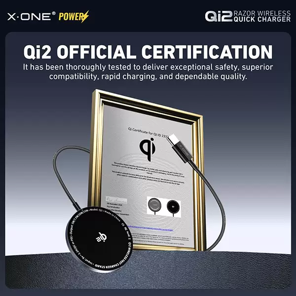 Qi2 Razor ワイヤレス急速充電器